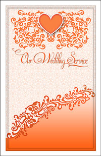 Wedding Program Cover Template 12E - Graphic 8